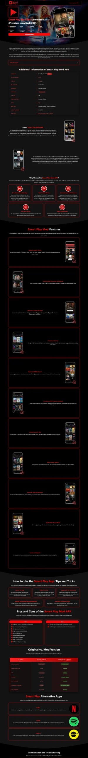 Micro APK Website Design