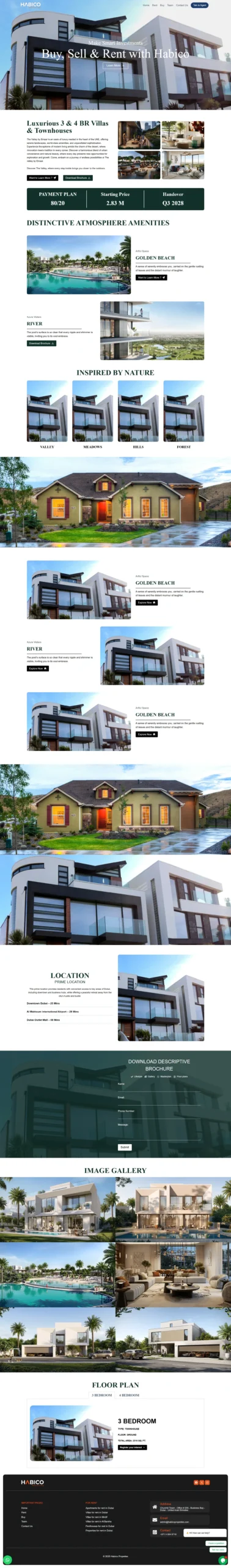 Real Estate Website Design