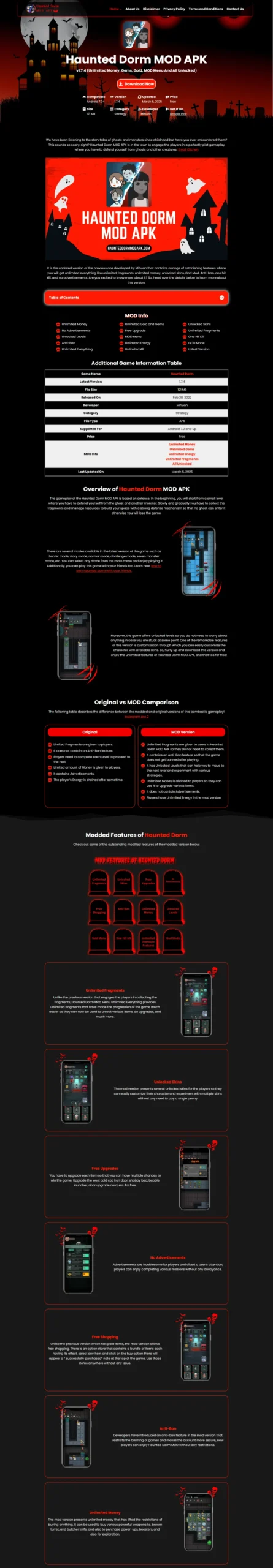 Micro APK Website Design