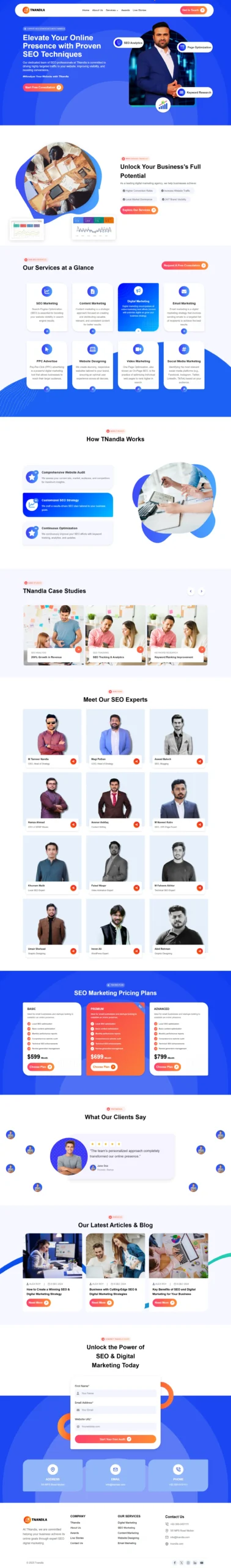 Agency Website Design